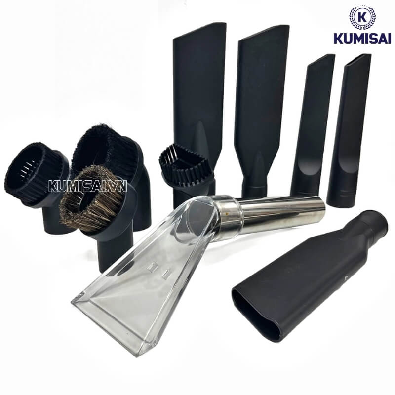 Bộ phụ kiện đa năng, sử dụng cho nhiều mục đích làm sạch khác nhau