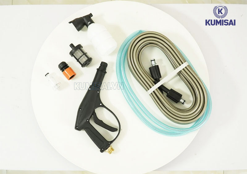 Bộ phụ kiện kèm theo máy Kumisai KMS-Q8 (Có chỉnh áp)
