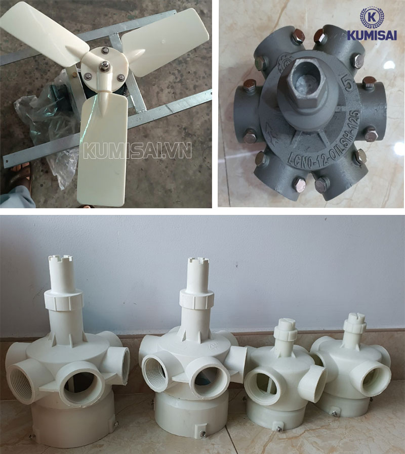 Hệ thống cánh quạt, động cơ cực bền của tháp Alpha