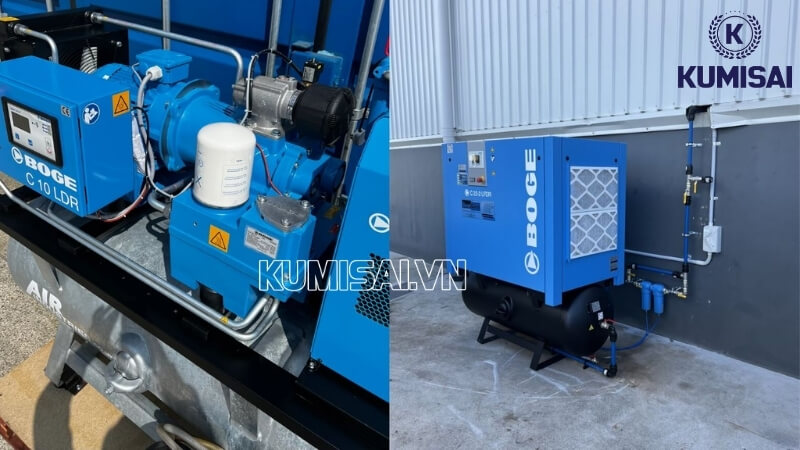 phụ tùng máy nén khí boge