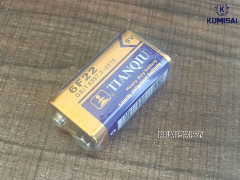 Sử dụng đúng loại pin 6F22