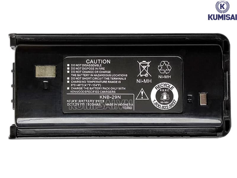 Pin bền bỉ, dung lượng cao