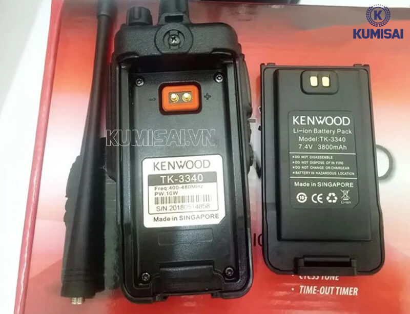 Pin bộ đàm Kenwood TK 3340 dung lượng cực lớn