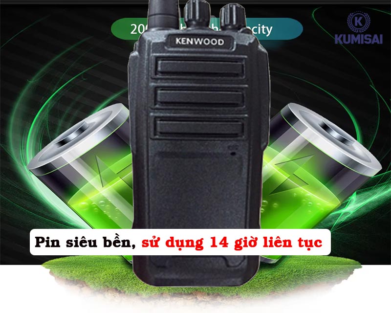 Pin siêu bền, sử dụng liên tục 14 giờ