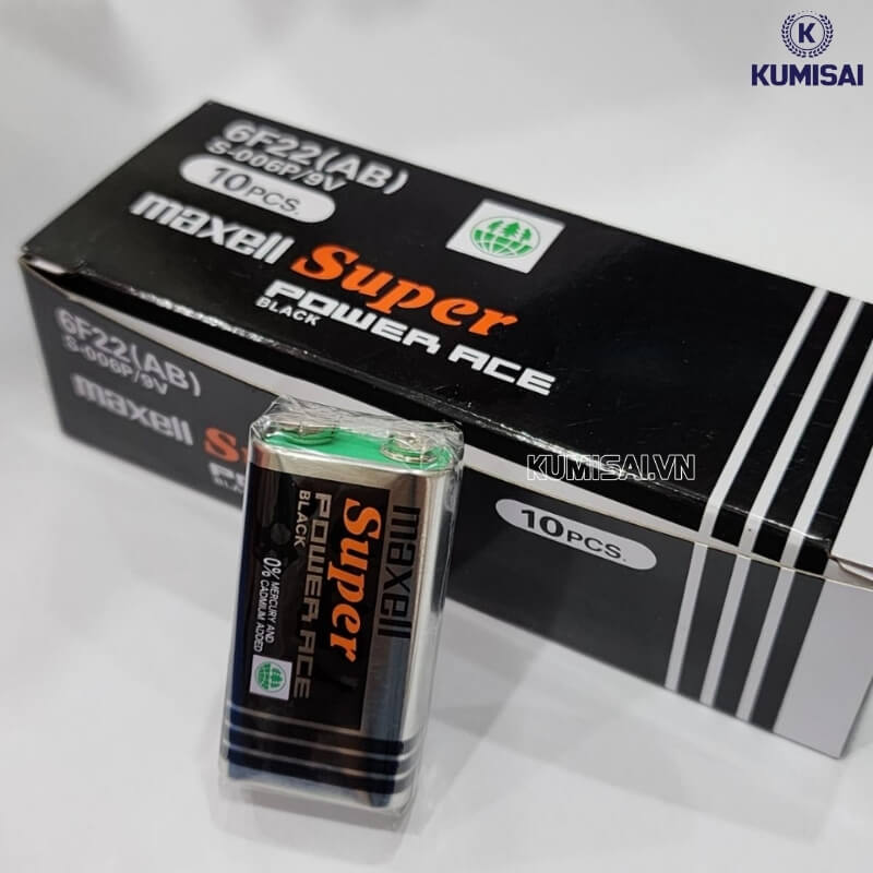 Đảm bảo sử dụng đúng loại pin 6F22