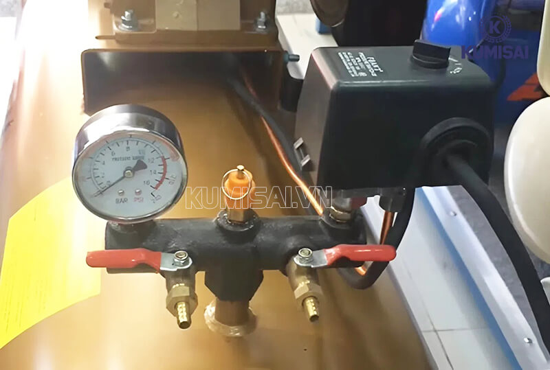 Rơ le & hệ thống van, đồng hồ đo áp