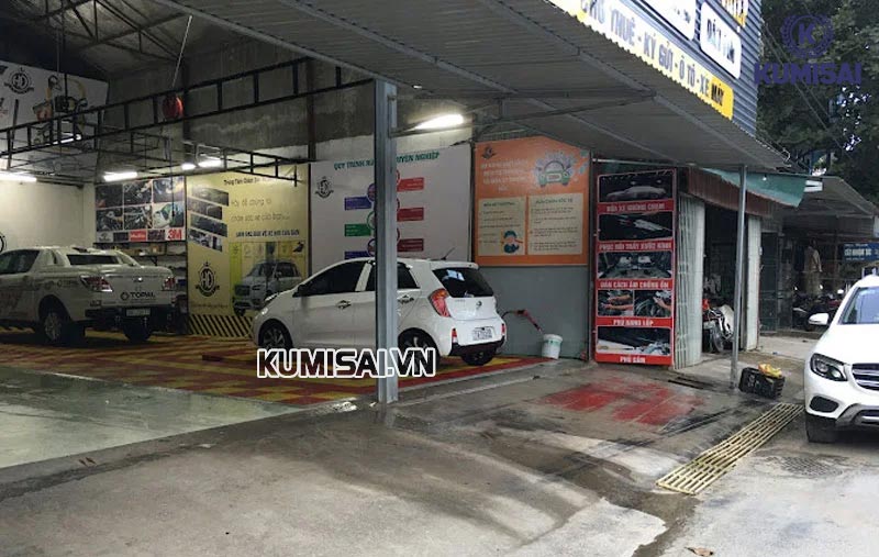 Rửa xe Điện Biên Phủ HD Car uy tín