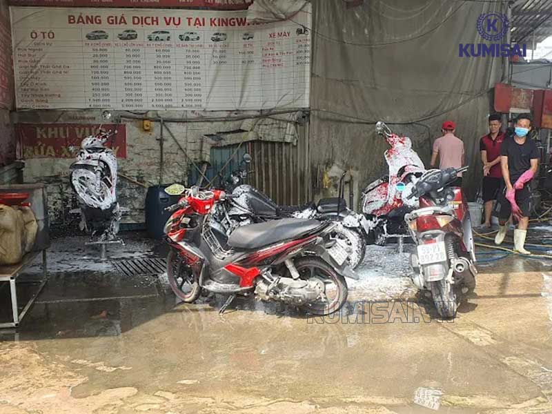 Rửa xe máy Thủ Đức King Wash Rửa xe máy Thủ Đức King Wash