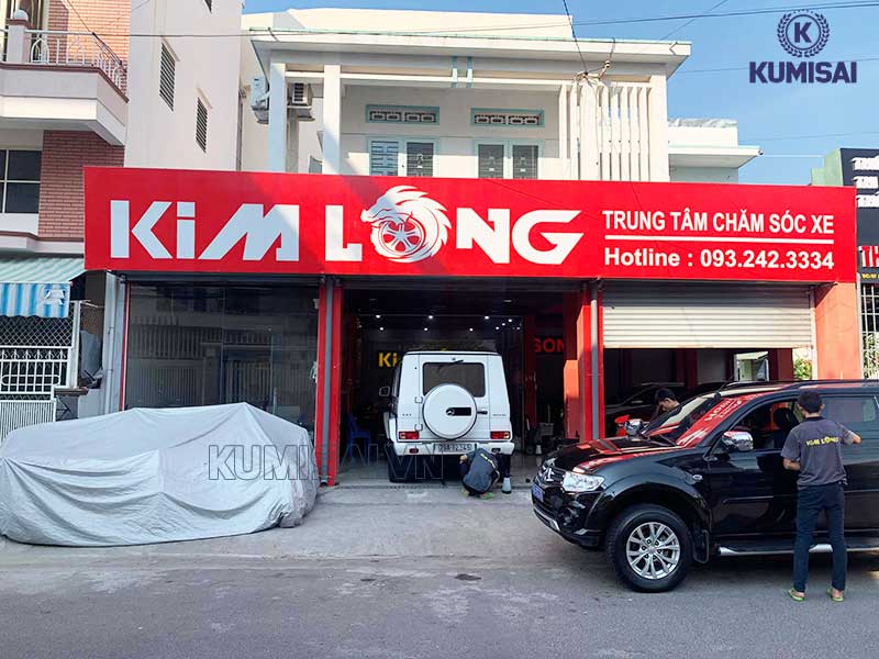Rửa xe ô tô ở Nha Trang Kim Long
