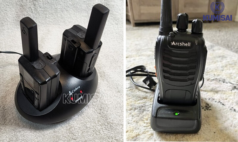 Sạc đơn và sạc đôi máy bộ đàm