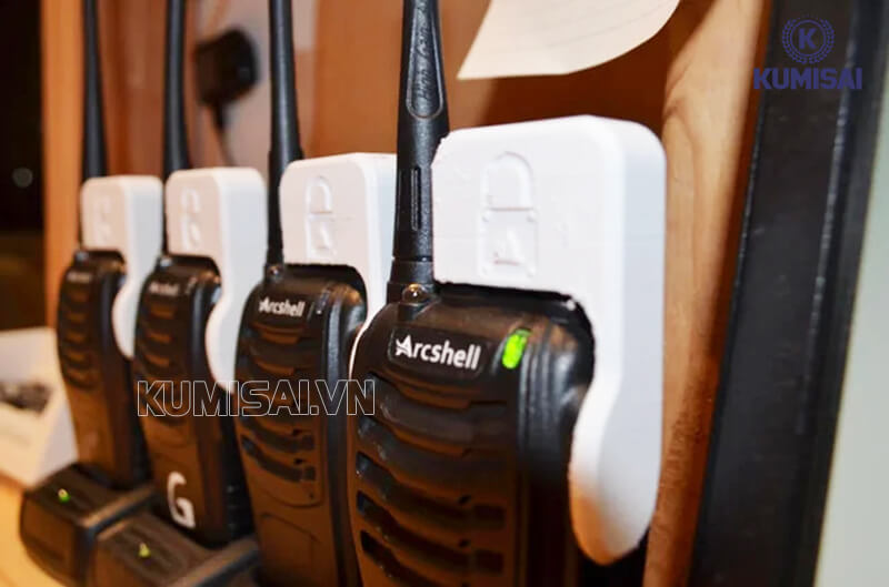 Lưu ý khi sạc bộ đàm