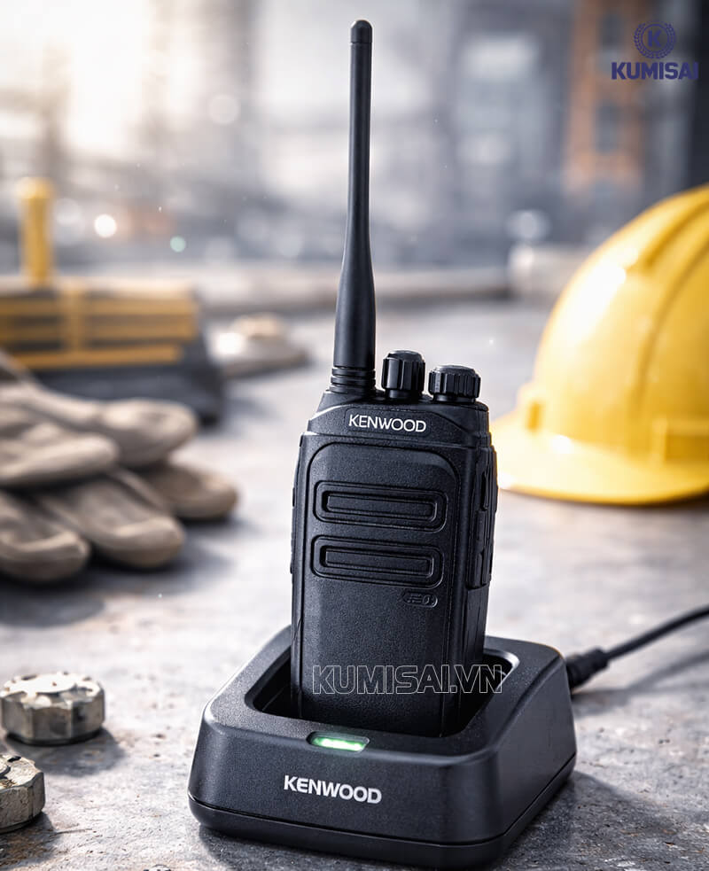 Sạc pin máy bộ đàm Kenwood NX 2300 đúng cách 