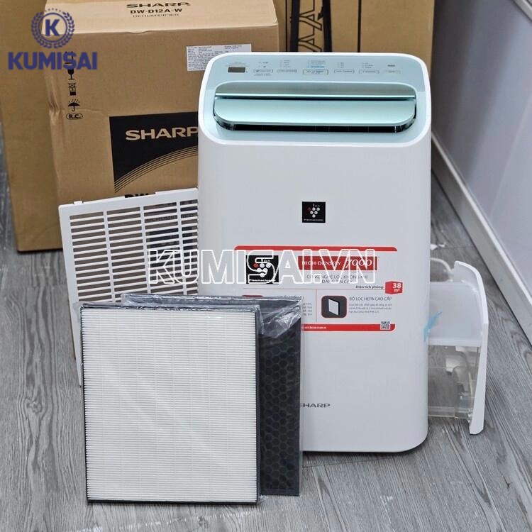 Sharp DW-E16FA-W sở hữu ngôn ngữ thiết kế tối giản