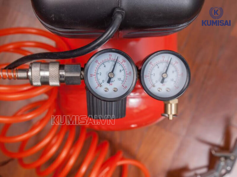 Đồng hồ đo áp suất khí nén giúp phát hiện sự cố sớm