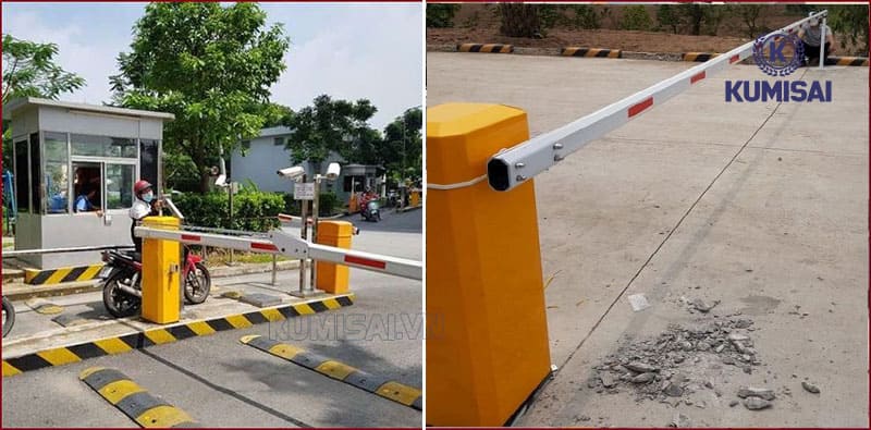 Những lưu ý khi sử dụng barie tự động BS 308