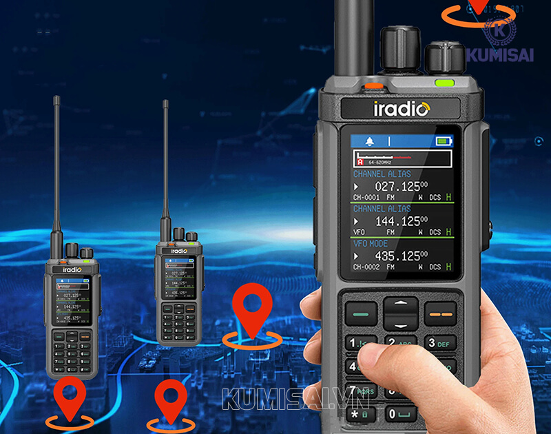 Dựa vào nhu cầu sử dụng để mua bộ đàm phù hợp