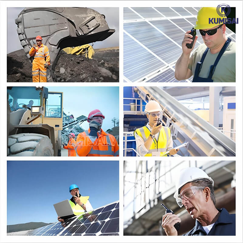 Sử dụng máy bộ đàm Kenwood TK 3207 đúng cách 