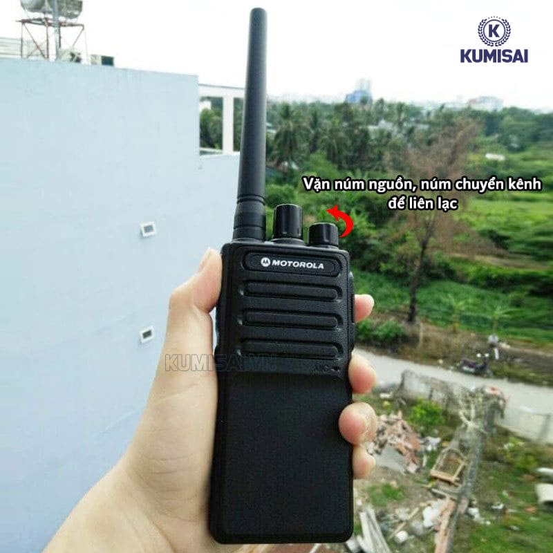 Cách sử dụng bộ đàm Motorola CP6688 đúng chuẩn