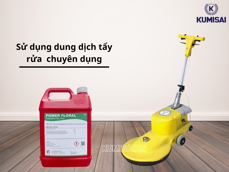 Sử dụng dung dịch để nâng cao hiệu quả làm sạch