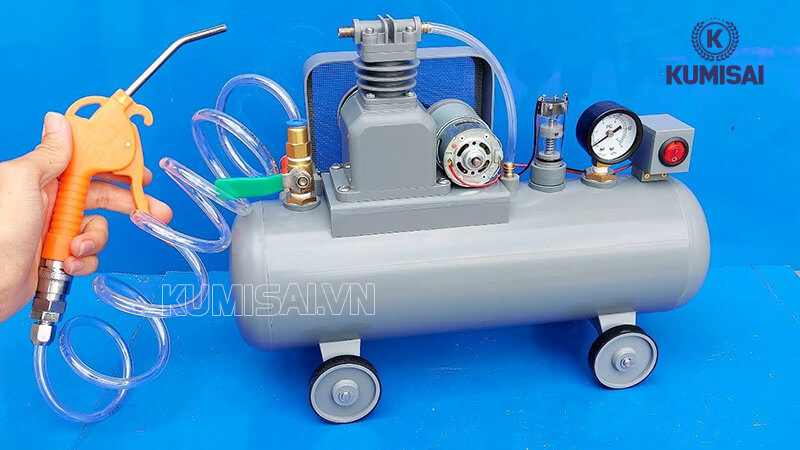 Sử dụng máy nén khí mini 220V đúng cách 