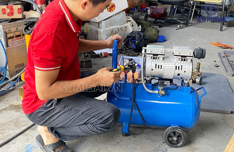 Sử dụng máy nén khí không dầu đúng cách 