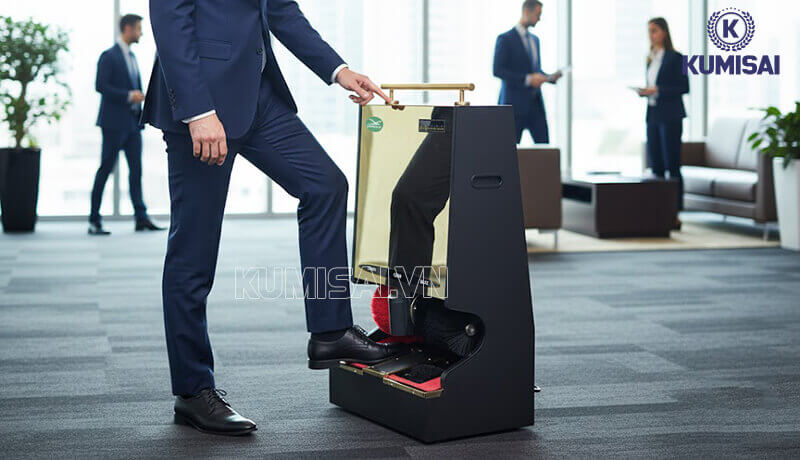 Sử dụng máy dễ dàng, tiện dụng nhờ hệ thống mắt cảm biến