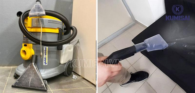 Sử dụng máy giặt thảm Ghibli M7P an toàn