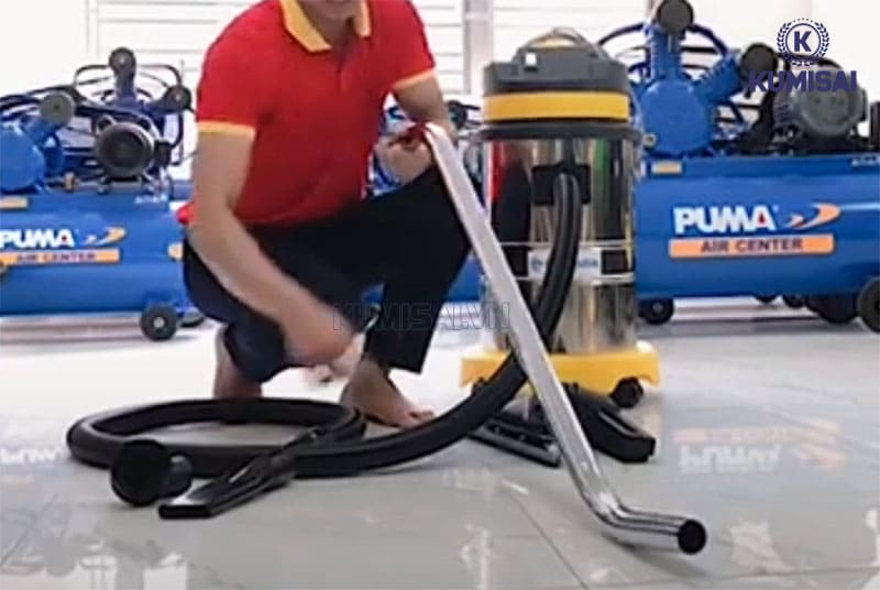 Lắp đặt & sử dụng máy hút bụi công nghiệp Palada PD30