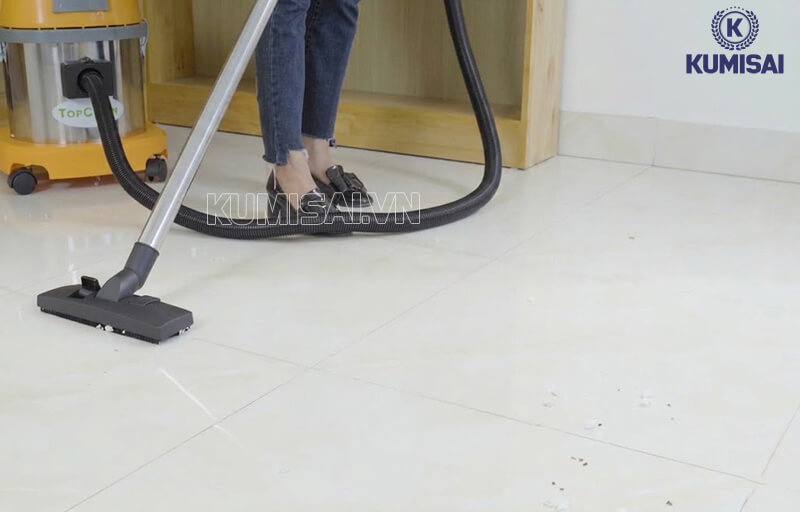 Quy trình sử dụng máy hút bụi Topclean chuẩn