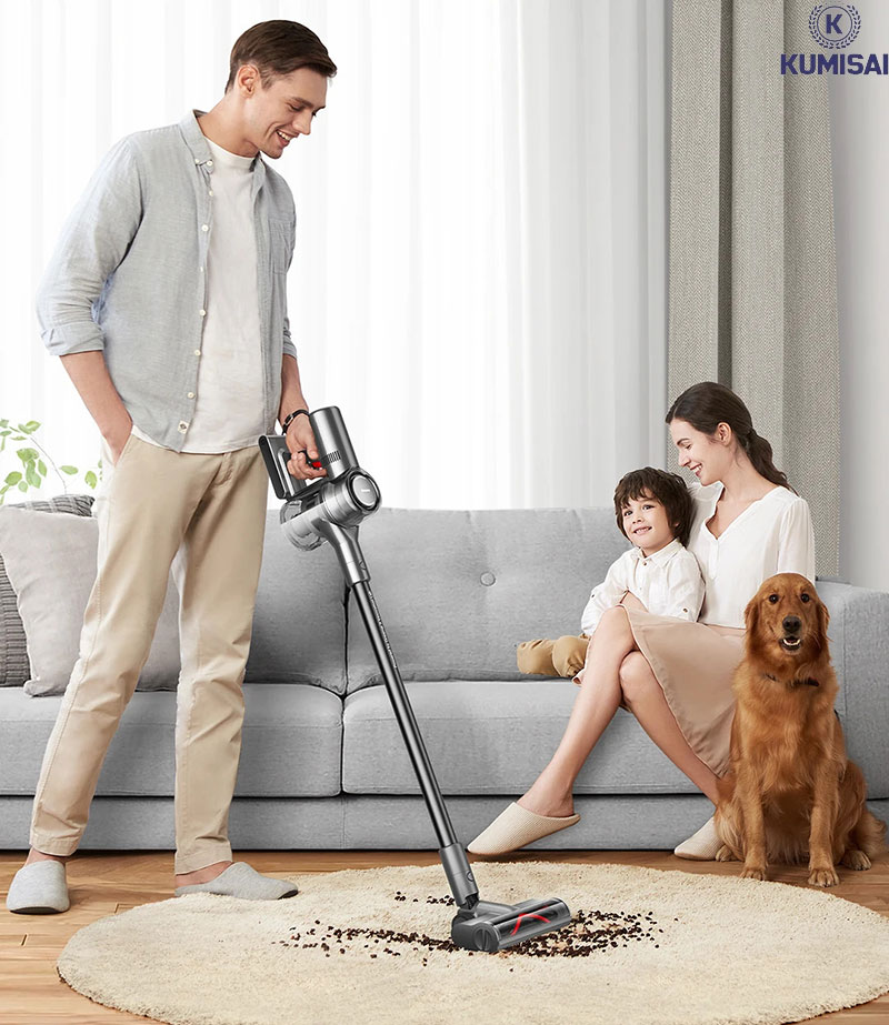 Ai cũng có thể sử dụng máy hút bụi dạng cầm tay