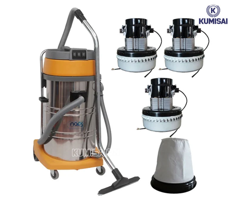 Máy sử dụng 3 motor, gia tăng hiệu quả, tính linh hoạt khi sử dụng Máy sử dụng 3 motor, gia tăng hiệu quả, tính linh hoạt khi sử dụng