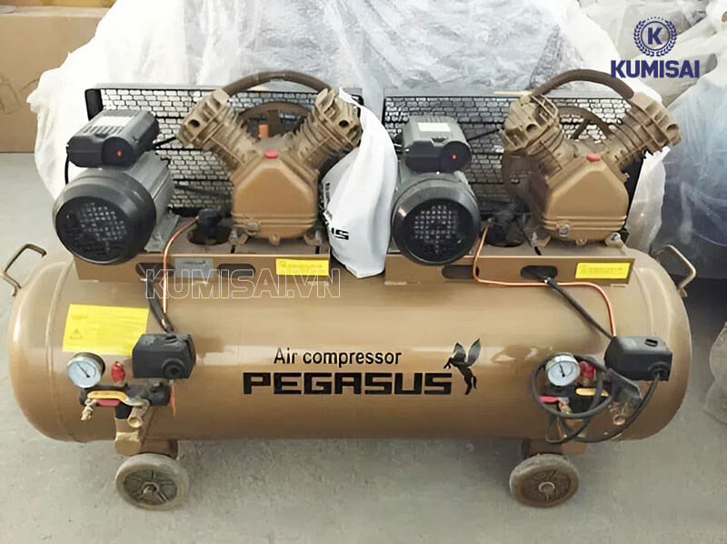 Cách sử dụng máy nén khí piston Pegasus TM-V-0.25/8x2-230L