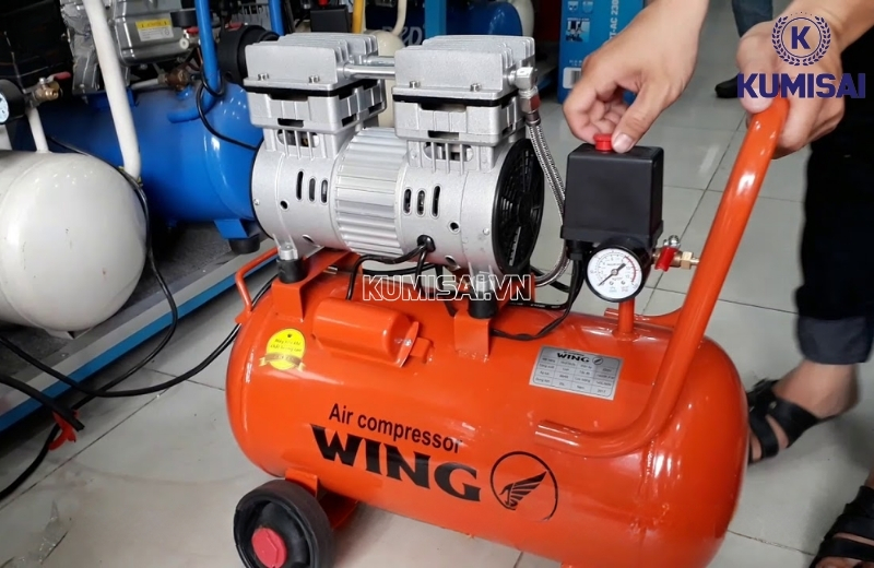 Lưu ý khi sử dụng máy nén khí Wing TW-OF550-35L