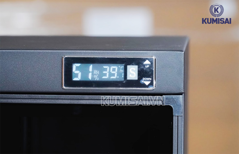 Sử dụng tủ giữ ẩm điều khiển điện tử