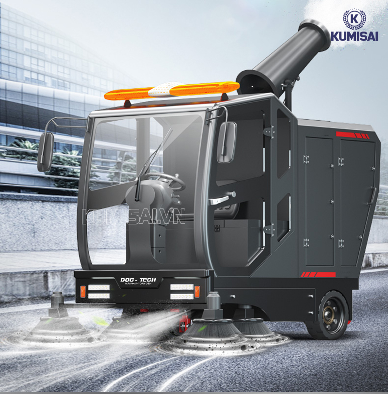 Hệ thống chổi quét mạnh mẽ