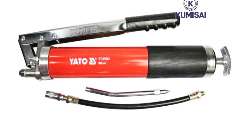 Model súng bơm mỡ hơi Yato 800cc YT-07043