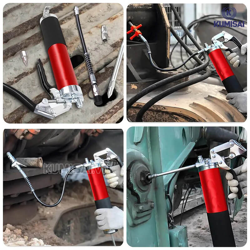 Loại súng bơm mỡ cho xe tải tiện dụng