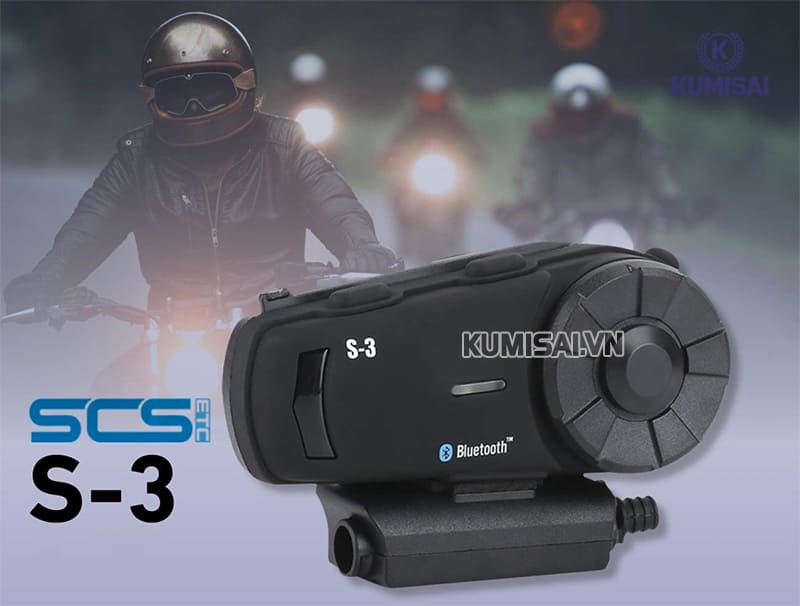 Tai nghe Bluetooth Intercom SCS S-3