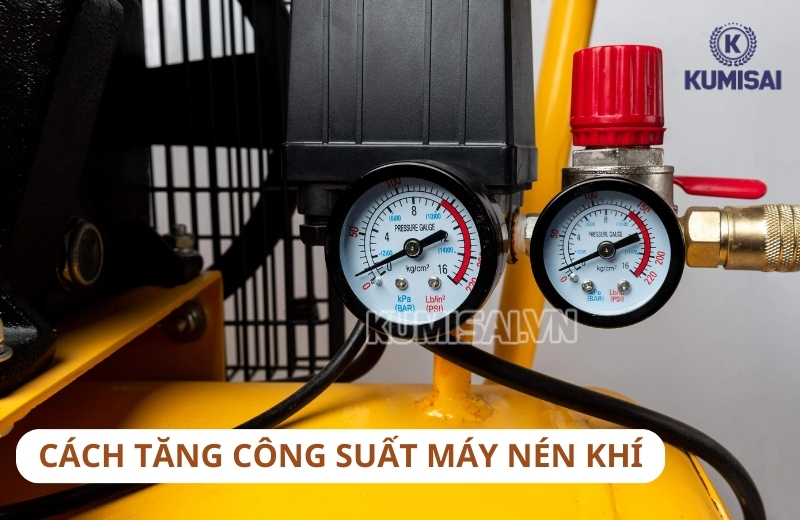 Tăng công suất của máy nén khí bằng cách nào? Tăng công suất của máy nén khí bằng cách nào?