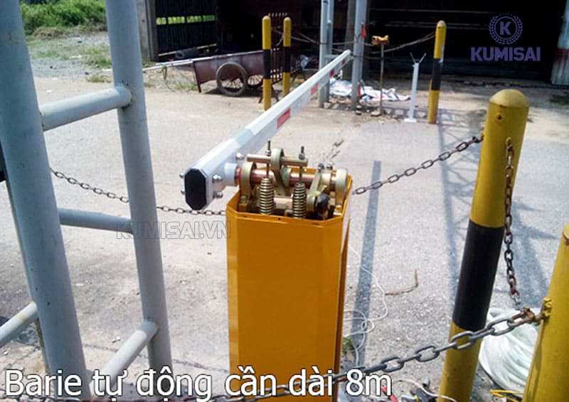 Tay cần barie tự động dài tối đa 8m