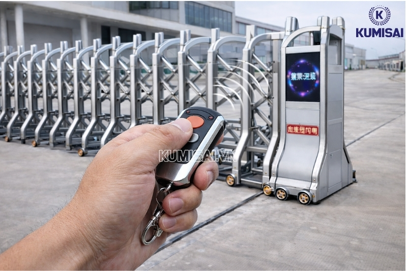 Tham khảo hướng dẫn sử dụng cổng xếp inox TC-J8927