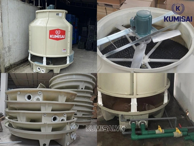 Tháp giải nhiệt đối lưu cơ học