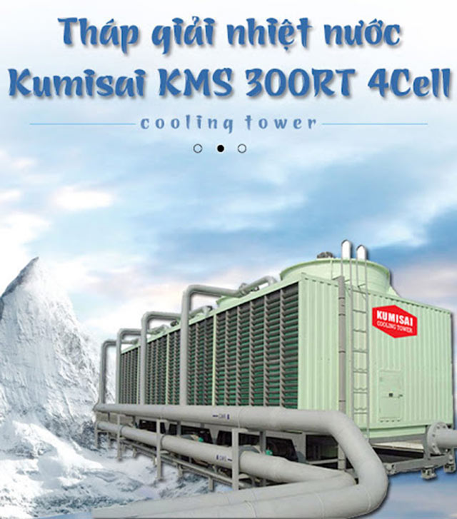 Tháp giải nhiệt Kumisai KMS 300RT 4Cell