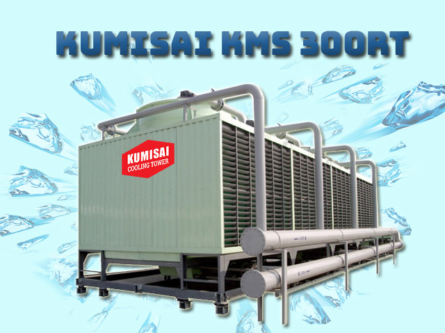 Tháp giải nhiệt vuông Kumisai KMS 300RT