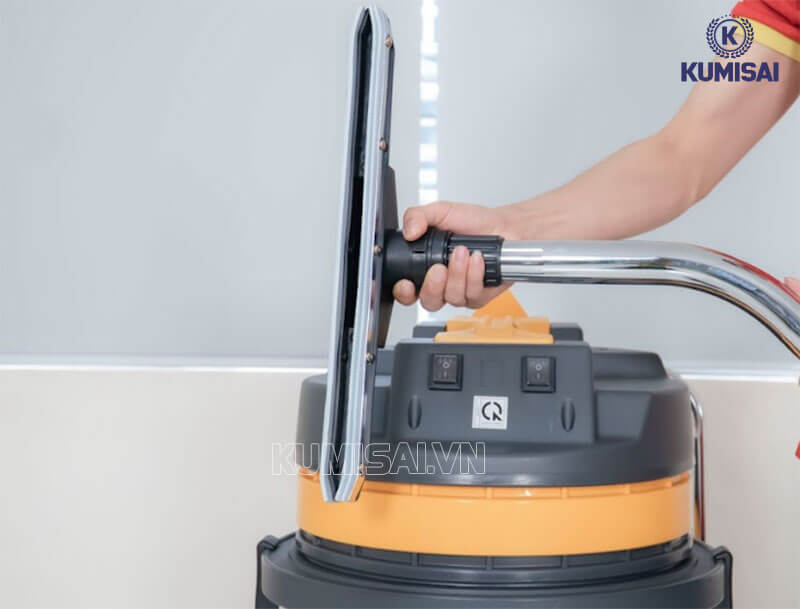 Cách thay mới bàn hút nước máy hút bụi công nghiệp 30L-70L-80L