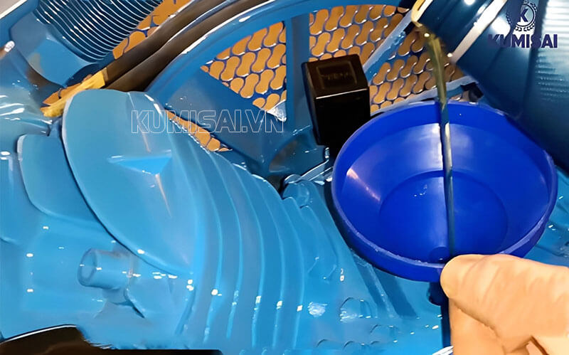 Thay dầu đầu nén theo chu kỳ 