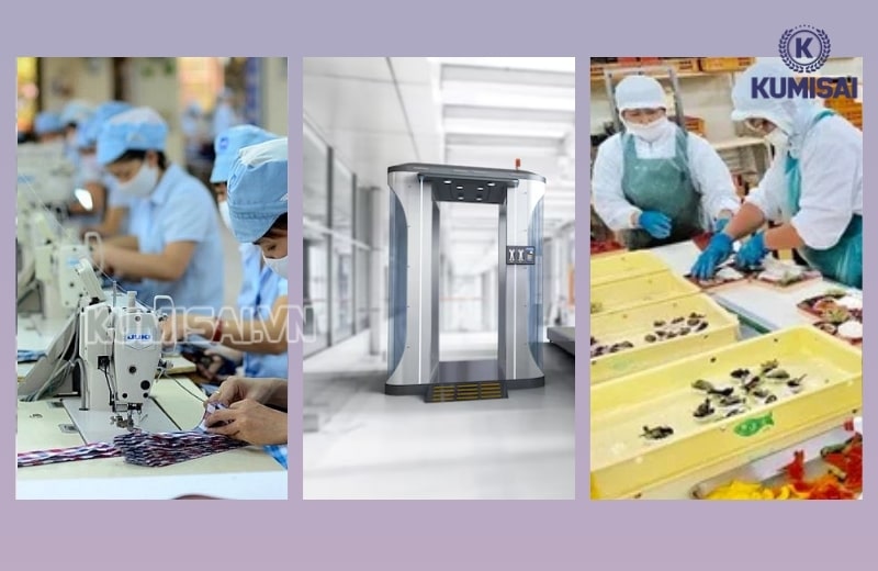 Thiết bị dò kim loại Oshima được ứng dụng rộng rãi trong các lĩnh vực đời sống