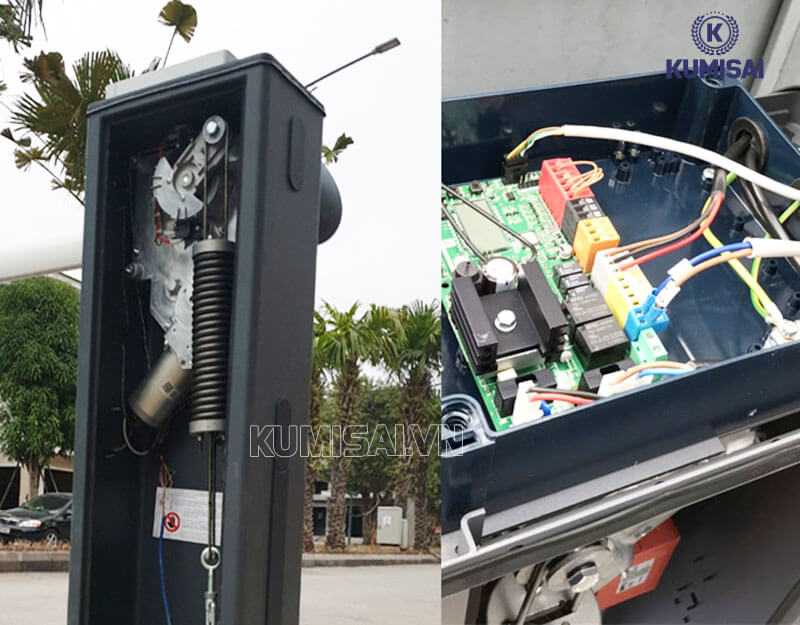 Thiết kế barrier tự động GIOTTO 50 bền bỉ 