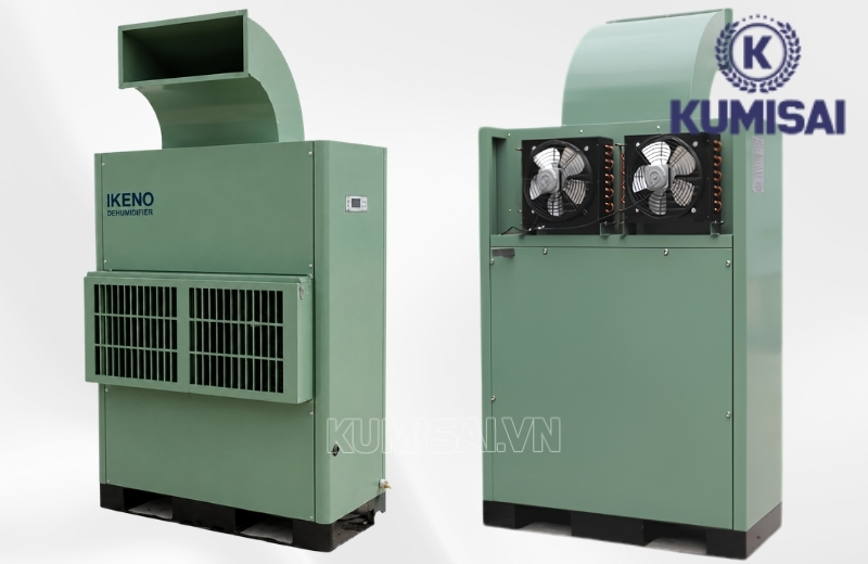 Thiết kế chuẩn công nghiệp của máy hút ẩm IKENO ID-7500 Thiết kế chuẩn công nghiệp của máy hút ẩm IKENO ID-7500