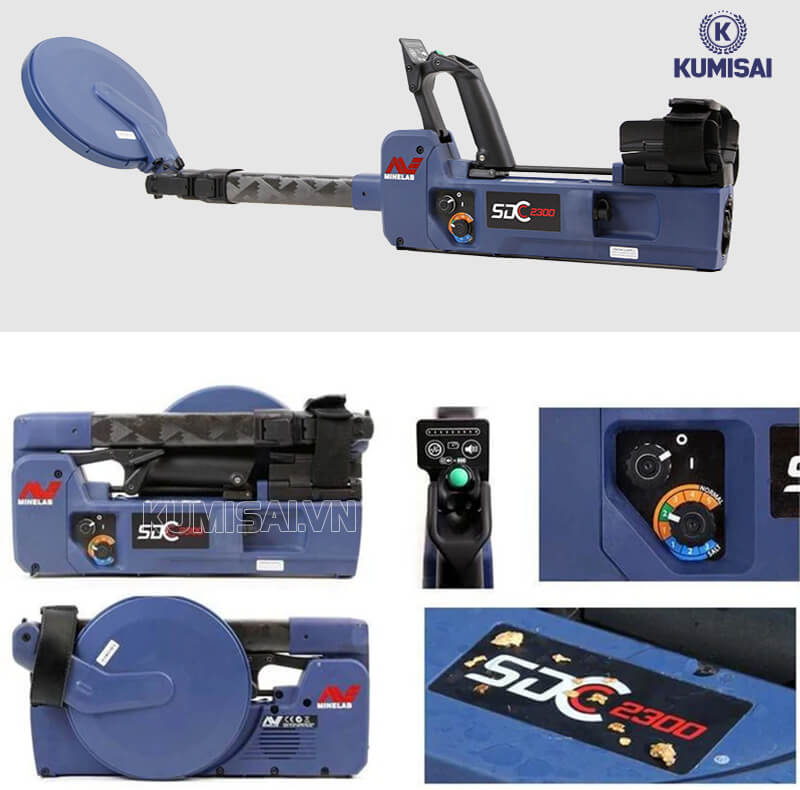 Máy dò kim loại Minelab thiết kế hiện đại 